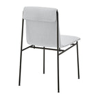 Chaise d'appoint Ludvig de style européen - Lot de 2