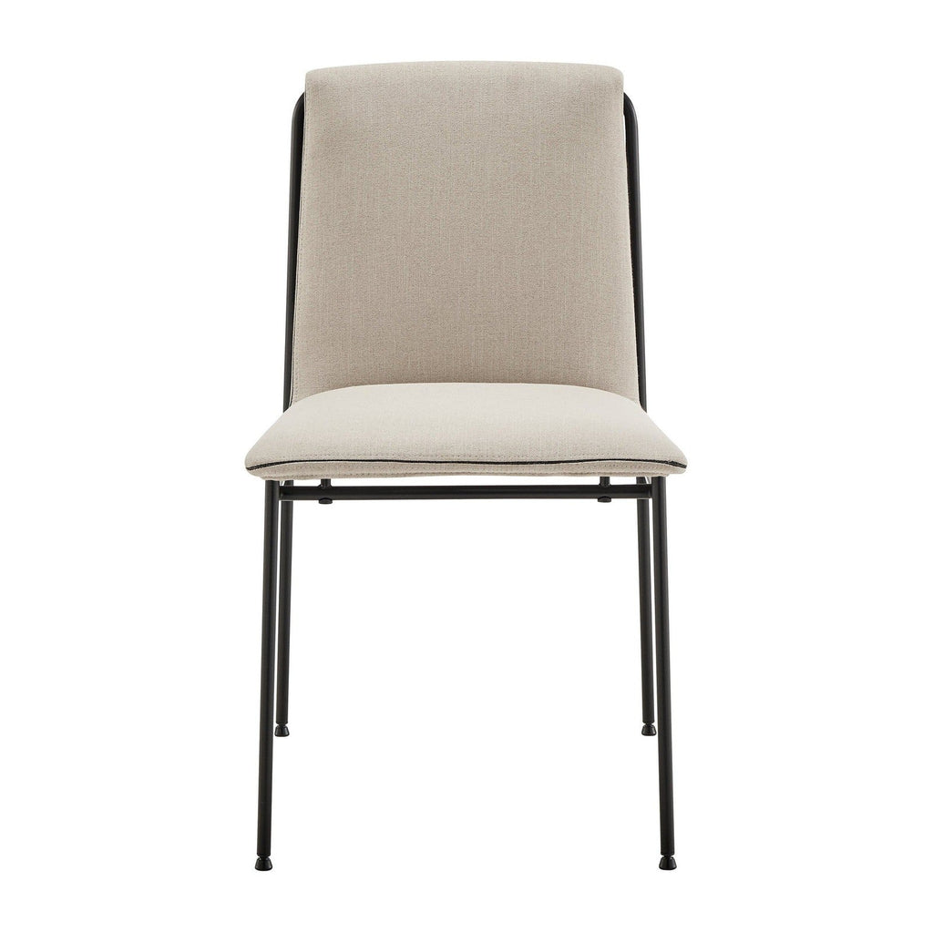 Chaise d'appoint Ludvig de style européen - Lot de 2