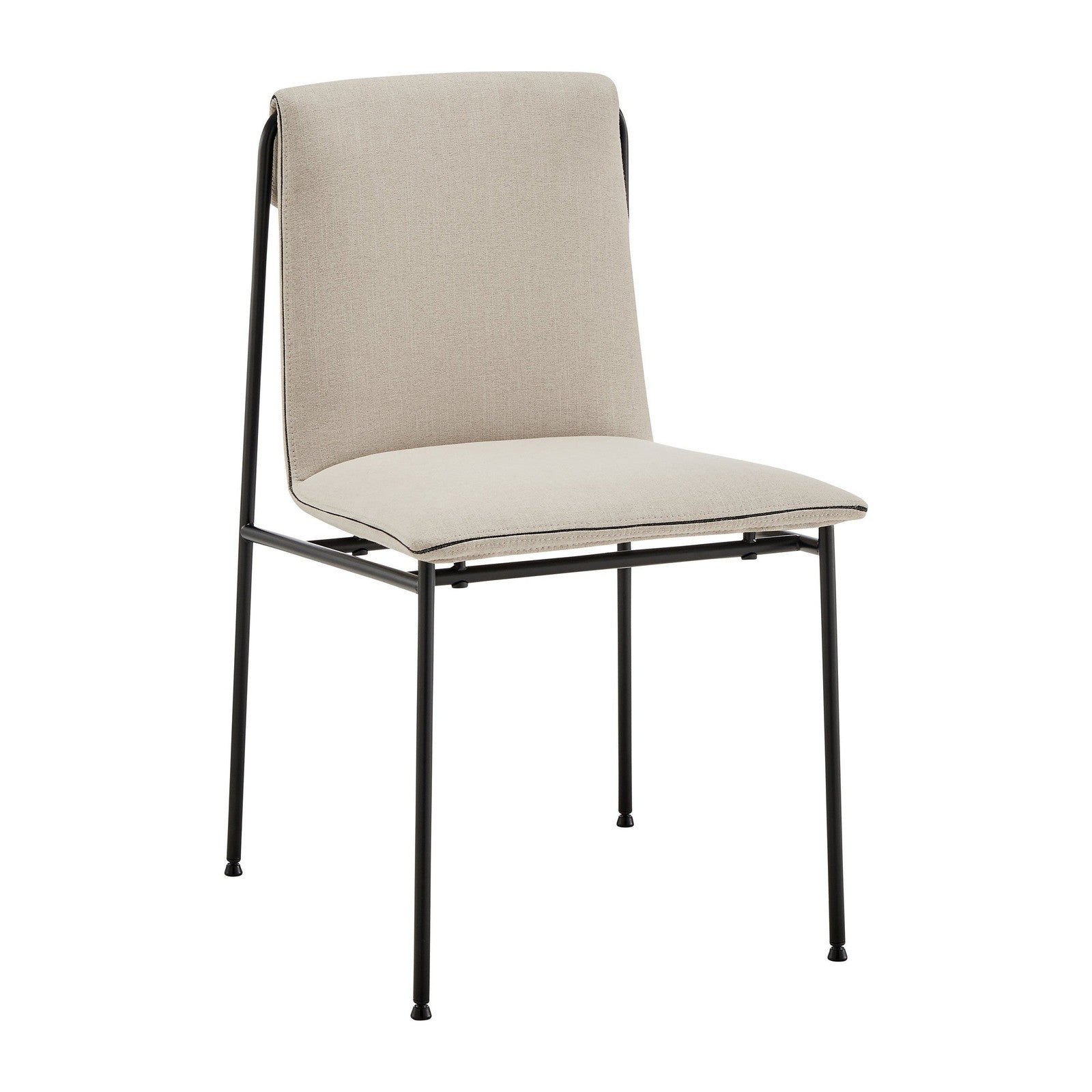 Chaise d'appoint Ludvig de style européen - Lot de 2