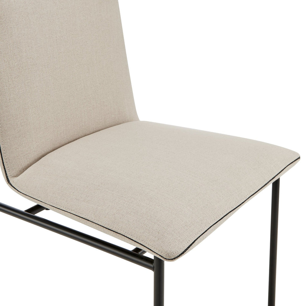 Chaise d'appoint Ludvig de style européen - Lot de 2