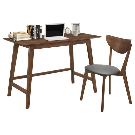 Ensemble de bureau 2 pièces Karri en noyer