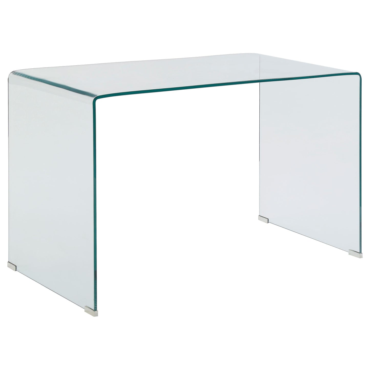 Bureau en verre Ripley transparent