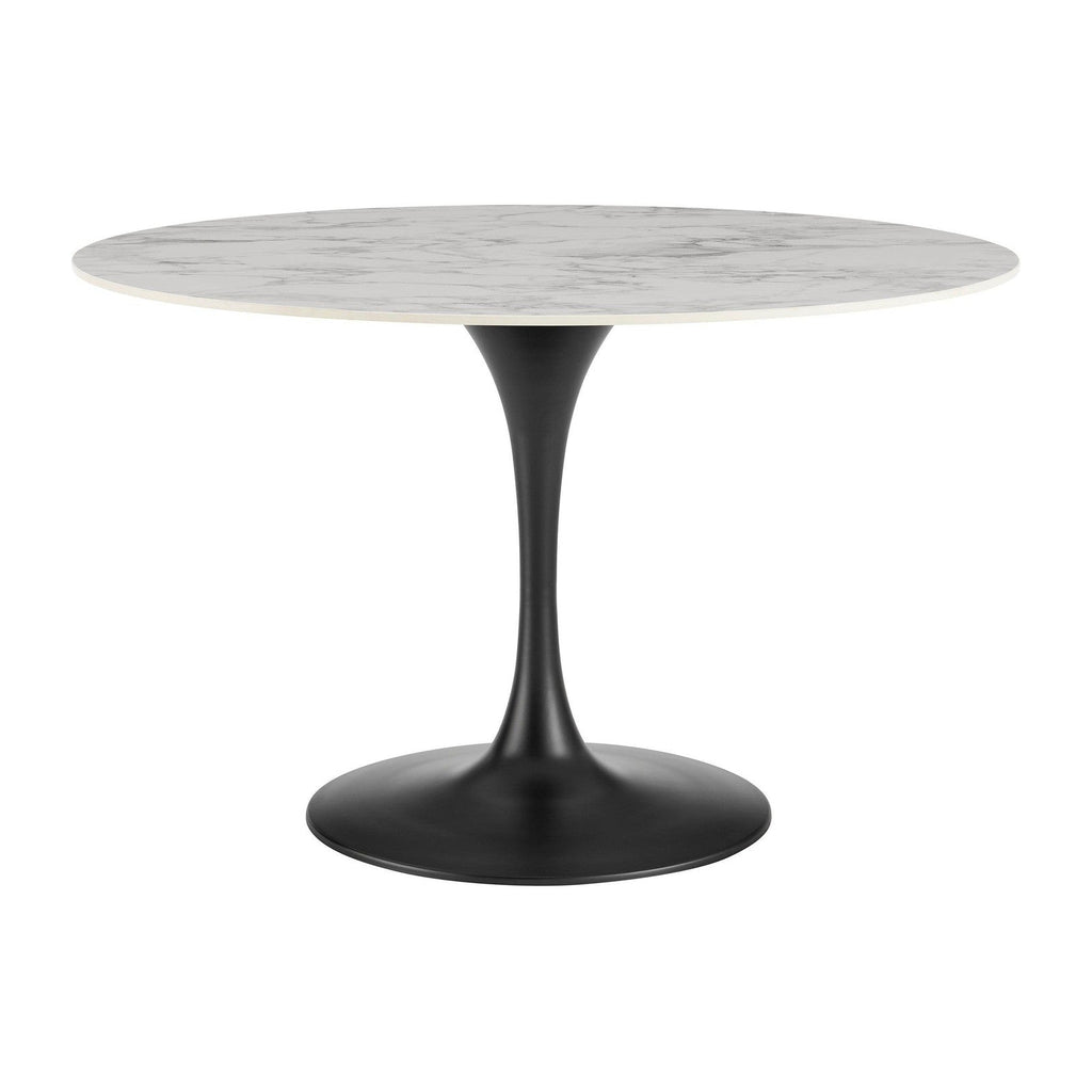 Table ronde Astrid 47 de style européen