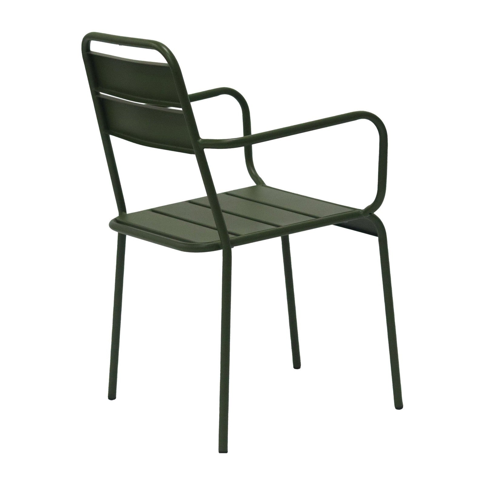 Fauteuil d'extérieur Rosco de style européen - Lot de 2