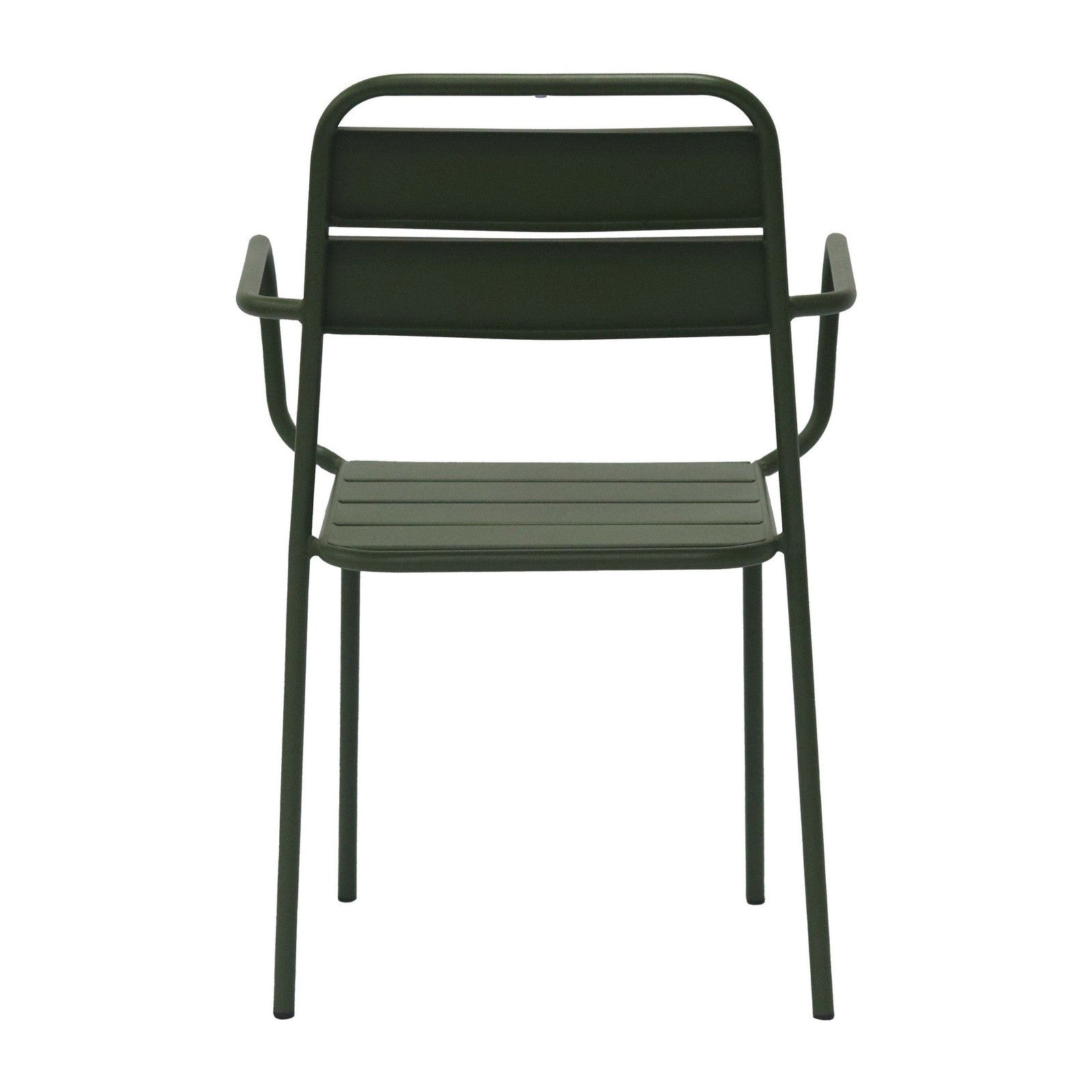 Fauteuil d'extérieur Rosco de style européen - Lot de 2