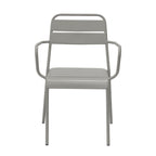 Fauteuil d'extérieur Rosco de style européen - Lot de 2