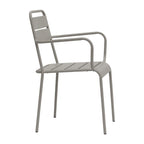 Fauteuil d'extérieur Rosco de style européen - Lot de 2