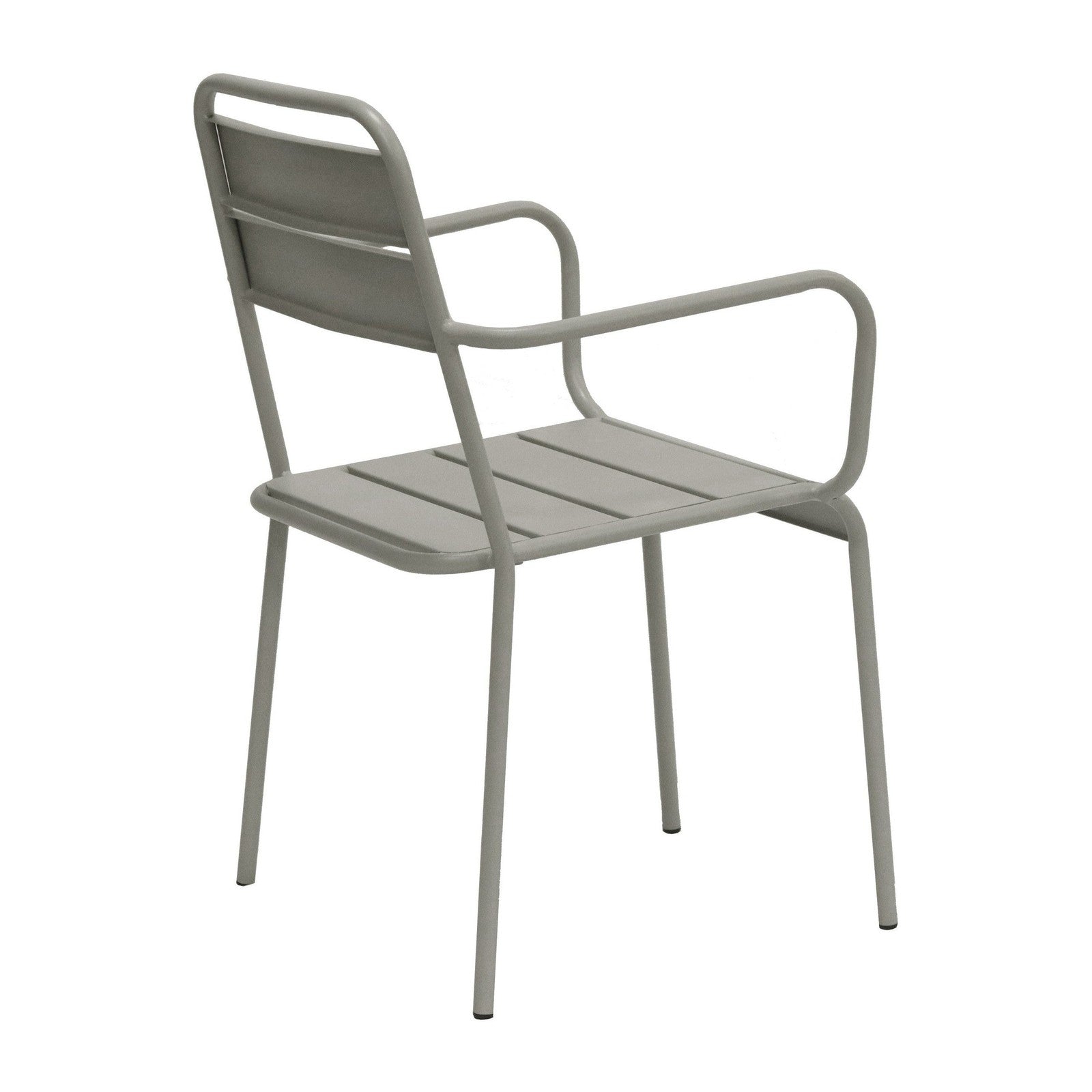 Fauteuil d'extérieur Rosco de style européen - Lot de 2