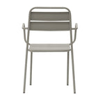 Fauteuil d'extérieur Rosco de style européen - Lot de 2