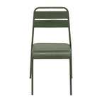 Chaise d'extérieur Rosco de style européen - Lot de 2