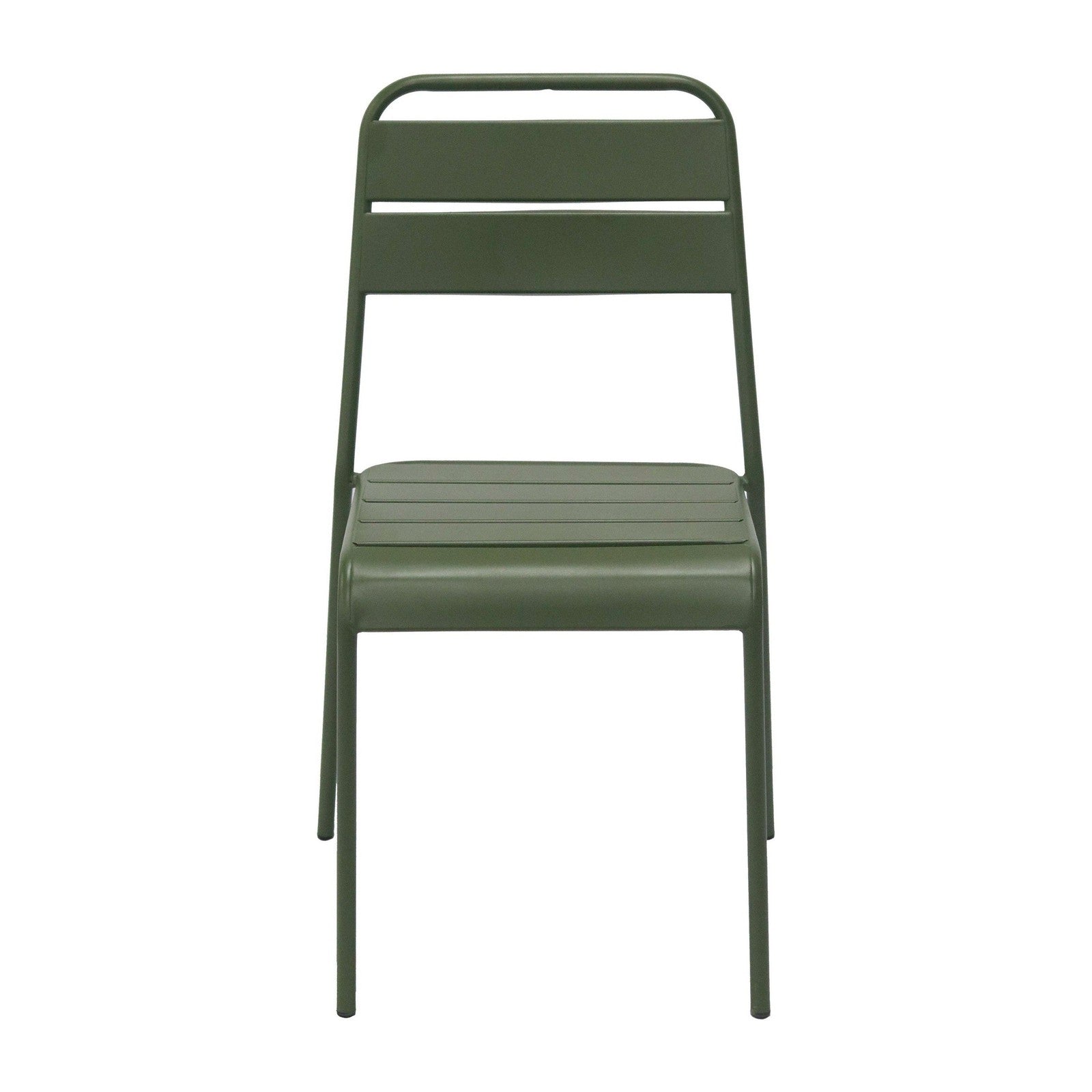 Chaise d'extérieur Rosco de style européen - Lot de 2