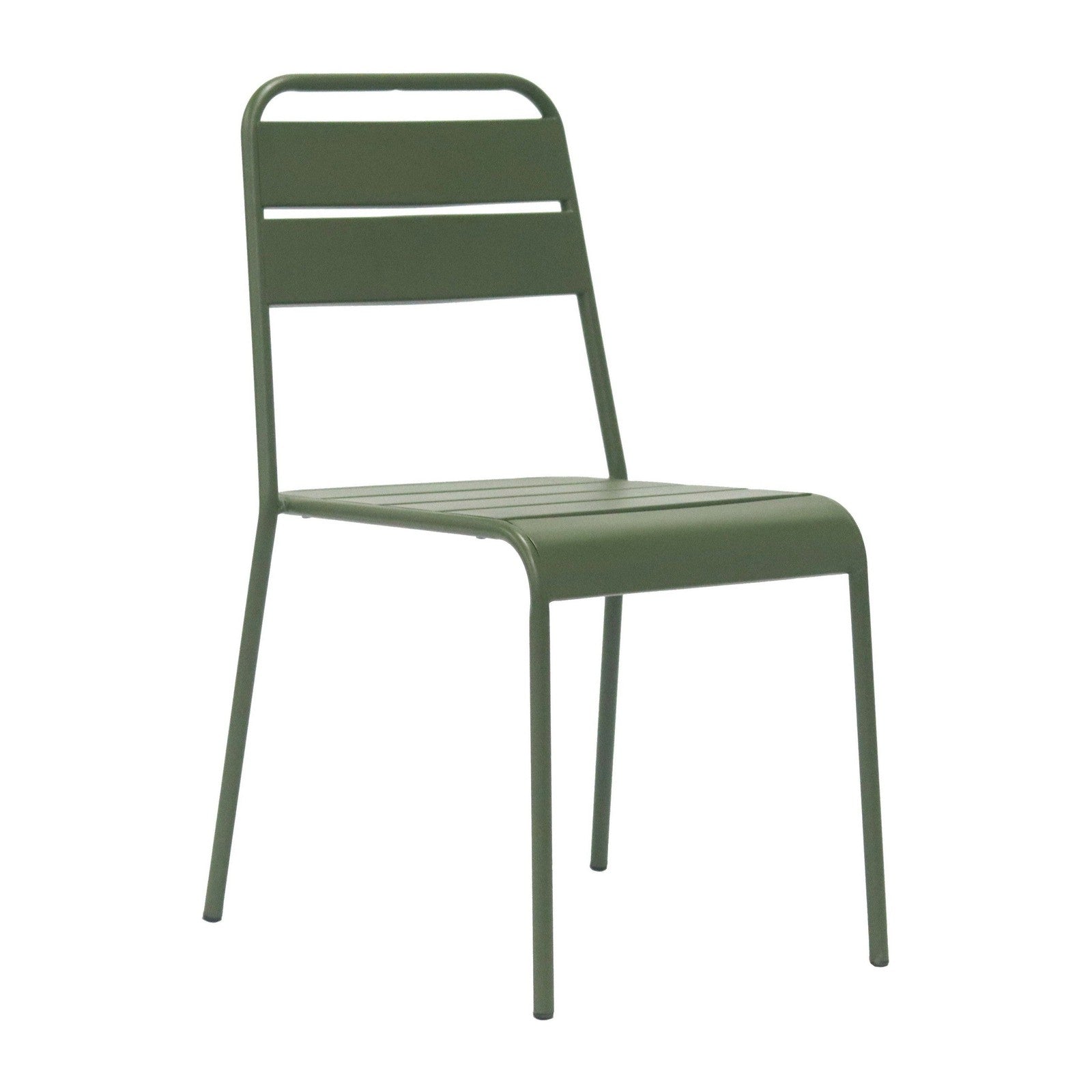Chaise d'extérieur Rosco de style européen - Lot de 2