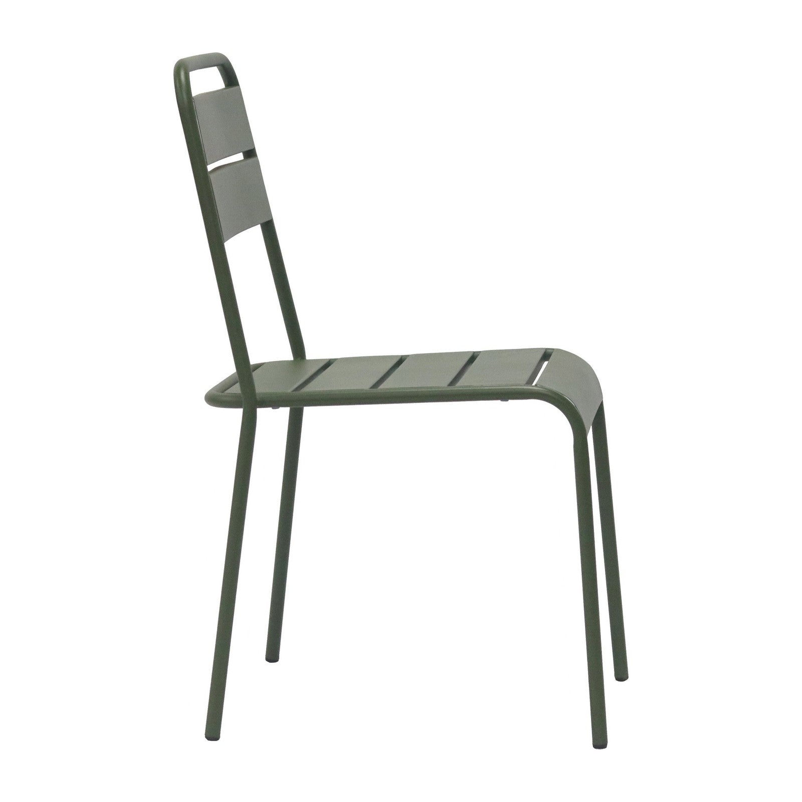 Chaise d'extérieur Rosco de style européen - Lot de 2