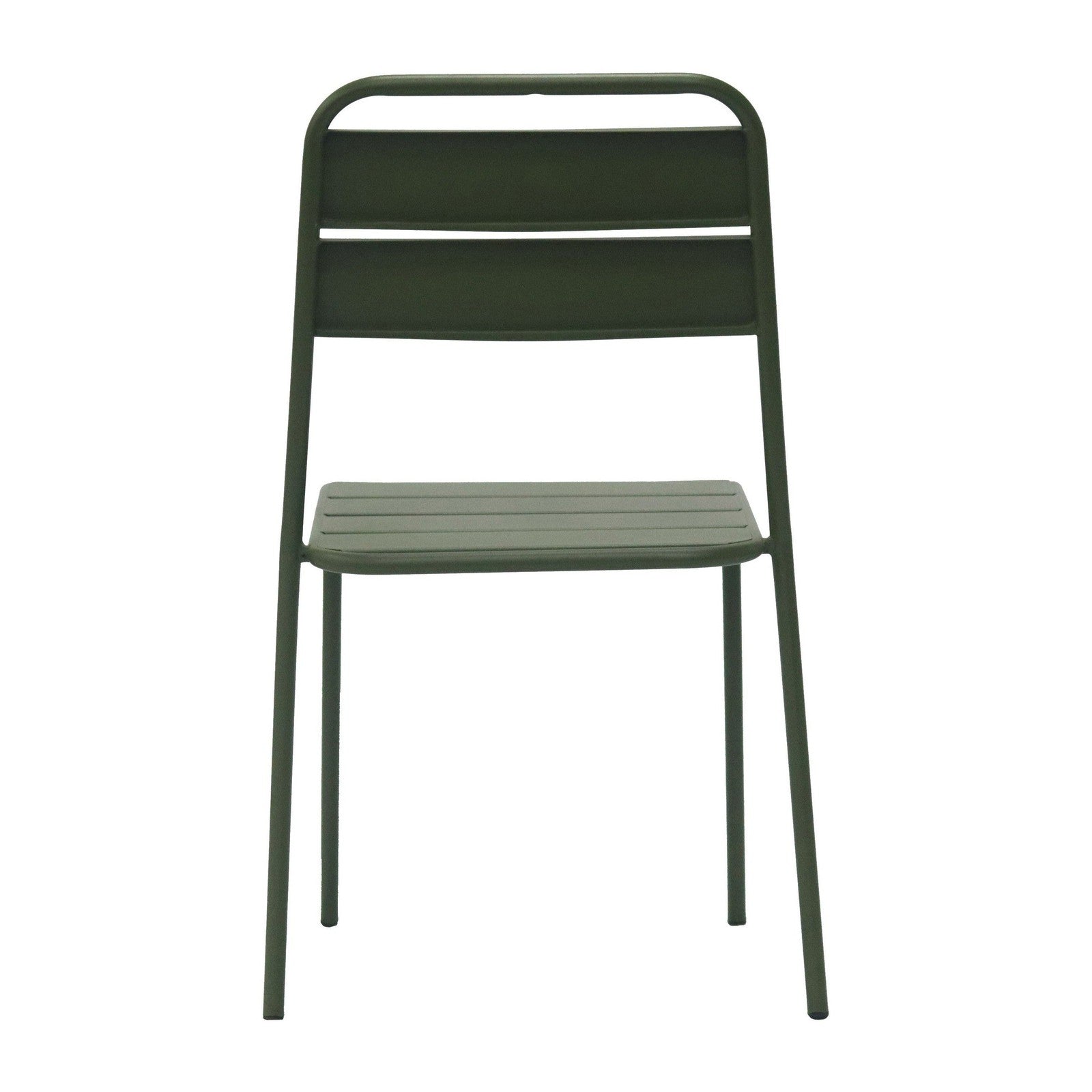 Chaise d'extérieur Rosco de style européen - Lot de 2
