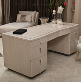Bureau Fantosini d'AICO Furniture en Silver Mist