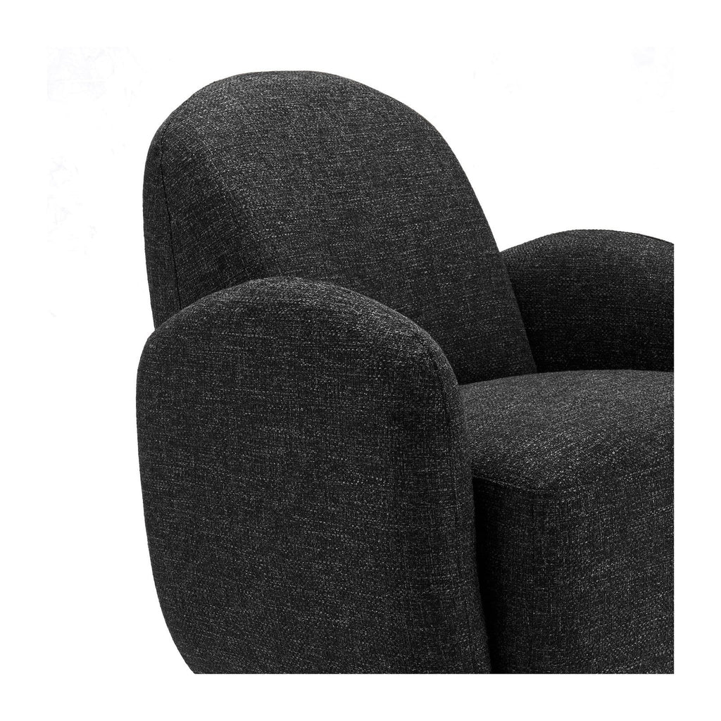 Fauteuil pivotant Brody de style européen