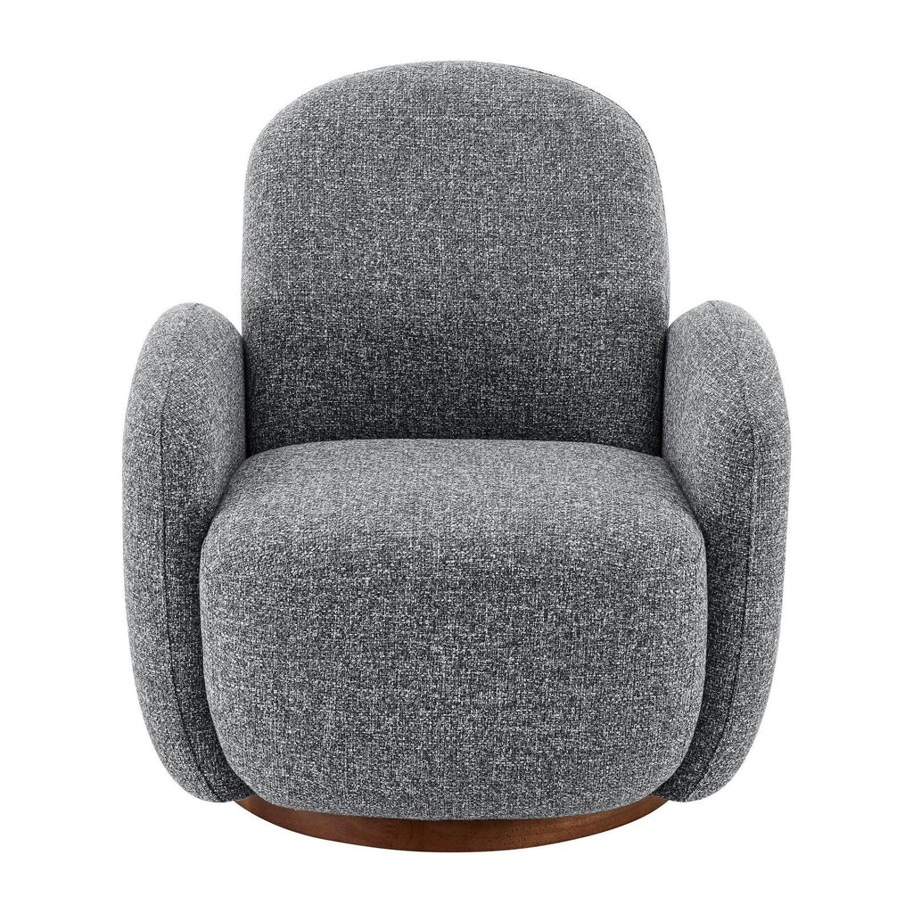 Fauteuil pivotant Brody de style européen