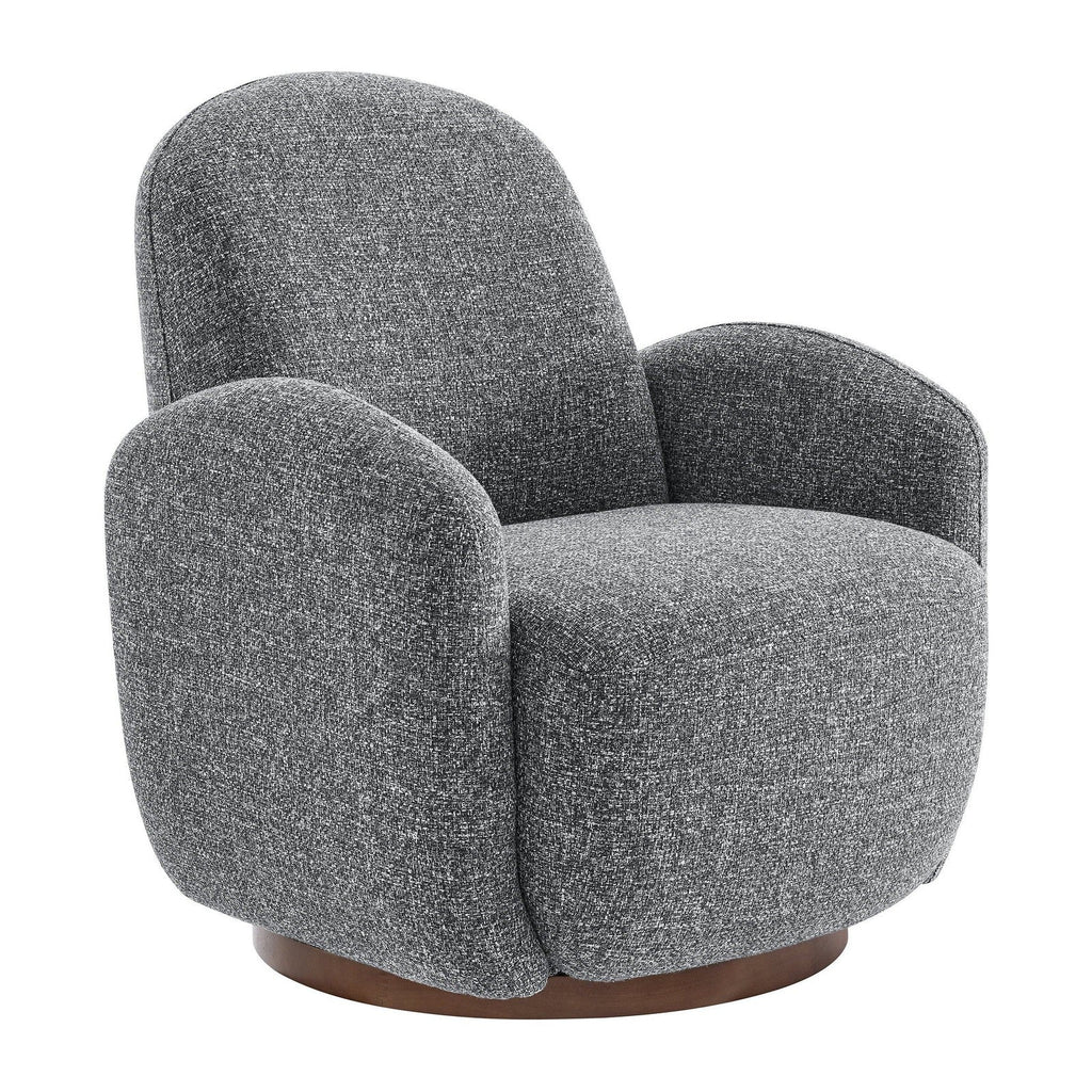 Fauteuil pivotant Brody de style européen