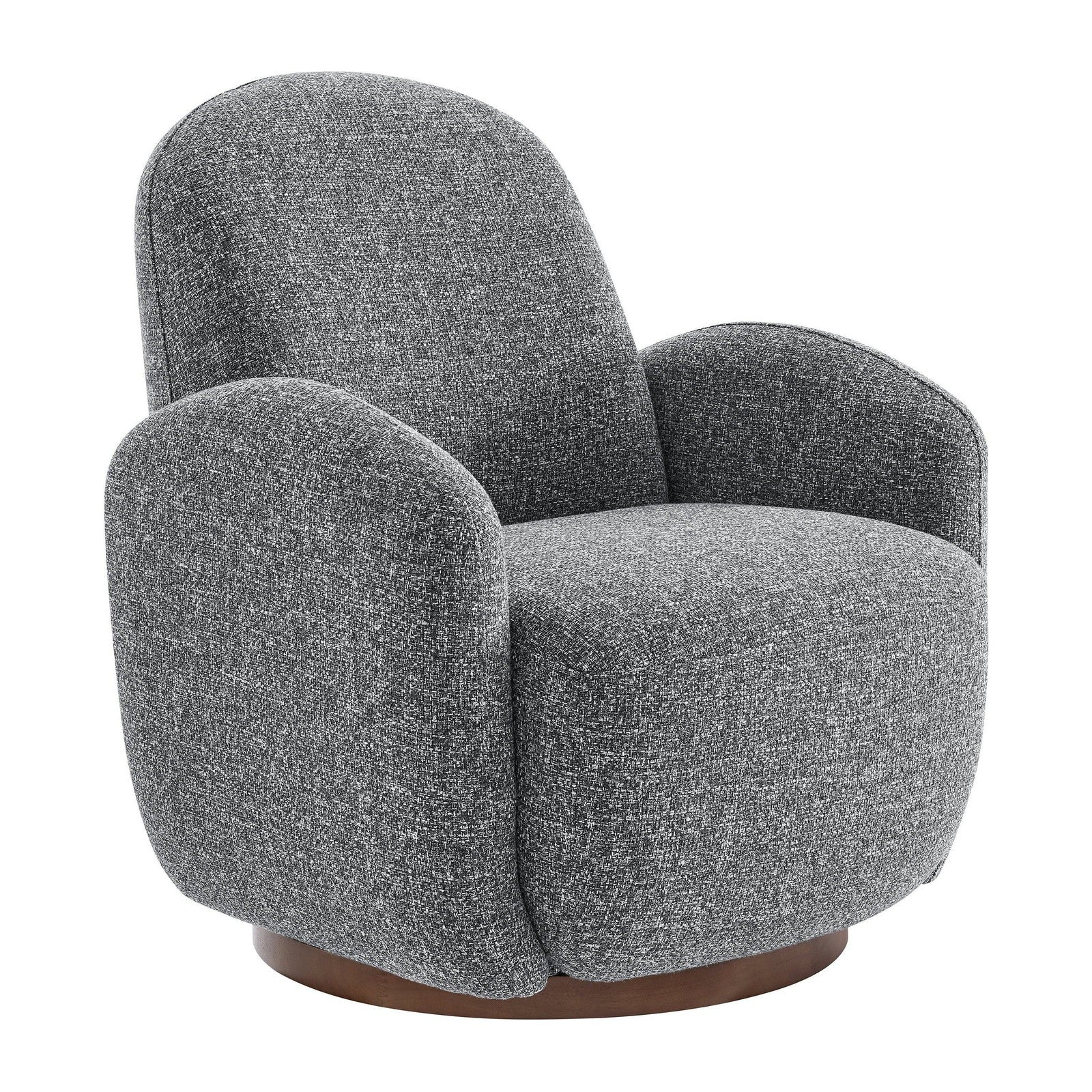 Fauteuil pivotant Brody de style européen