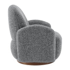Fauteuil pivotant Brody de style européen