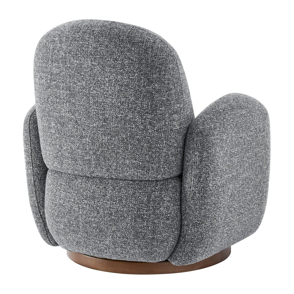 Fauteuil pivotant Brody de style européen