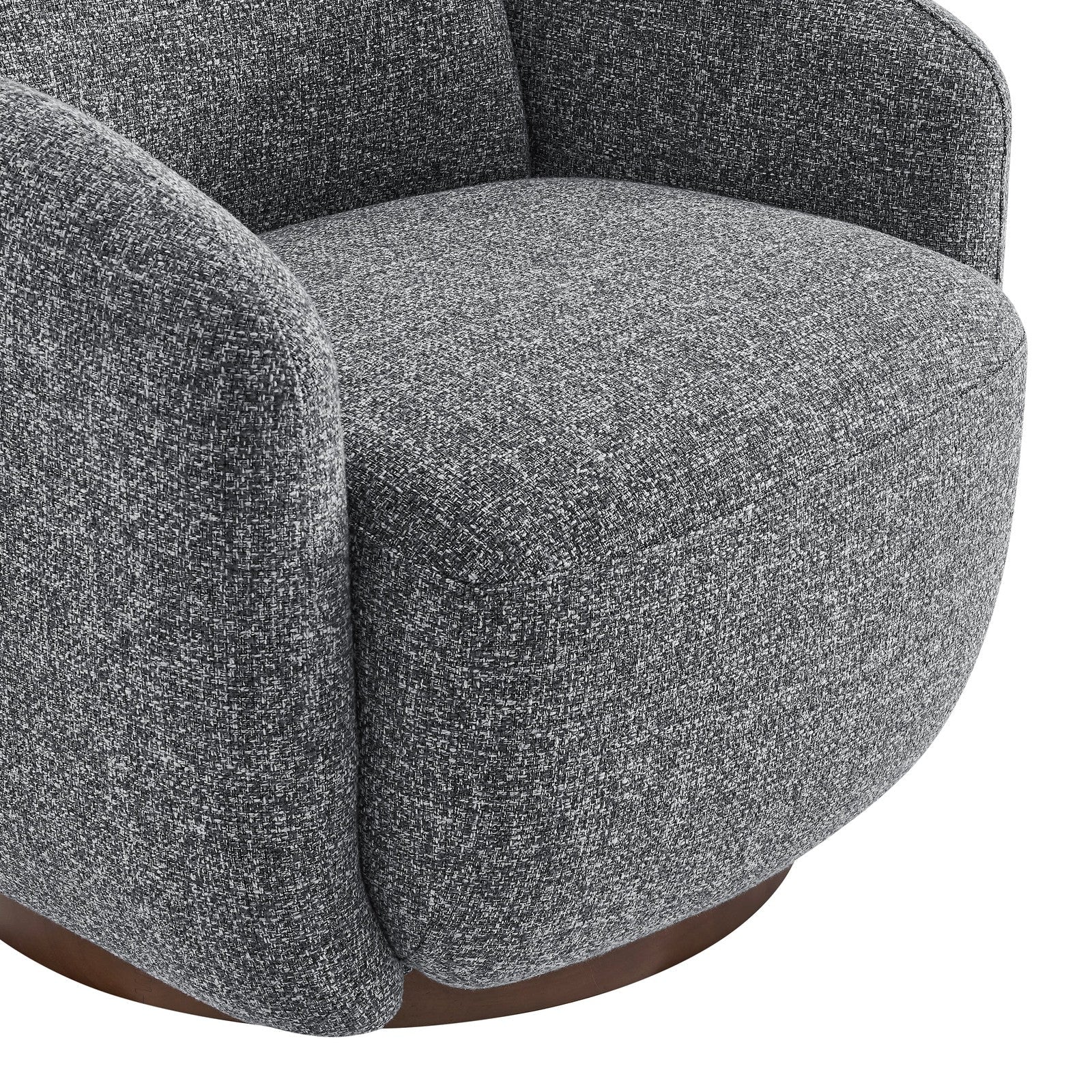 Fauteuil pivotant Brody de style européen