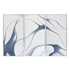 Cadre flottant argenté Sunpan Meditation - Lot de 3