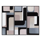 Cadre flottant noir Sunpan Radical Interpretation - Lot de 3