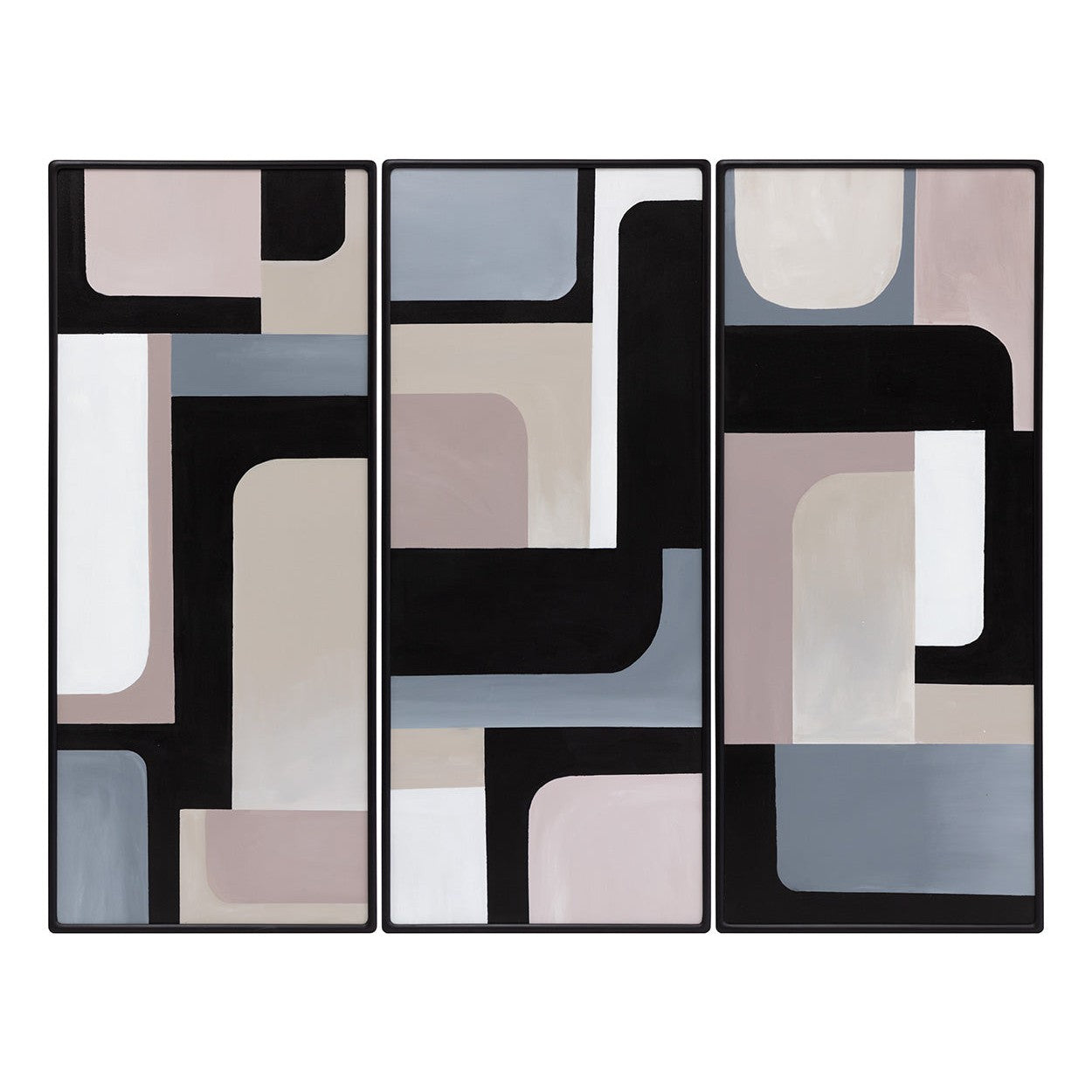 Cadre flottant noir Sunpan Radical Interpretation - Lot de 3