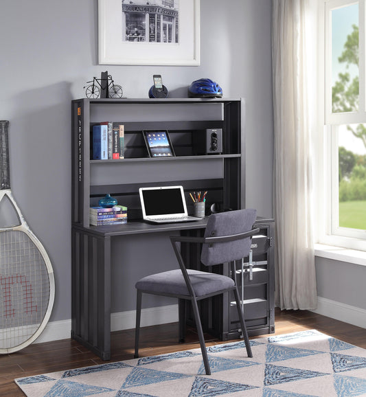 Bureau et huche Cargo Gunmetal