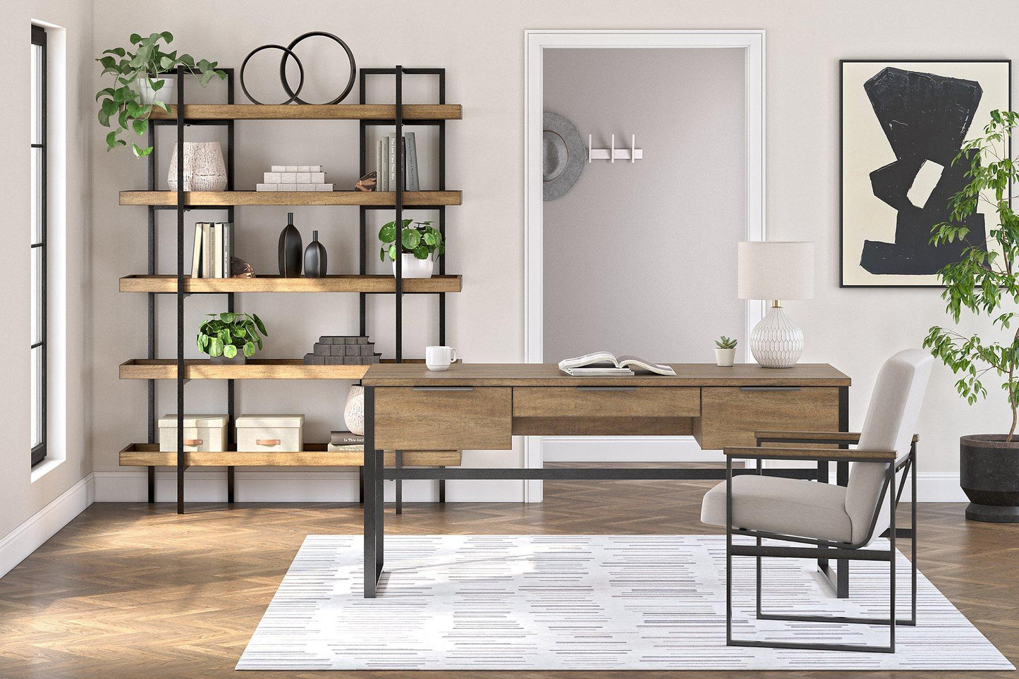 Ensemble de bureau à domicile Montia