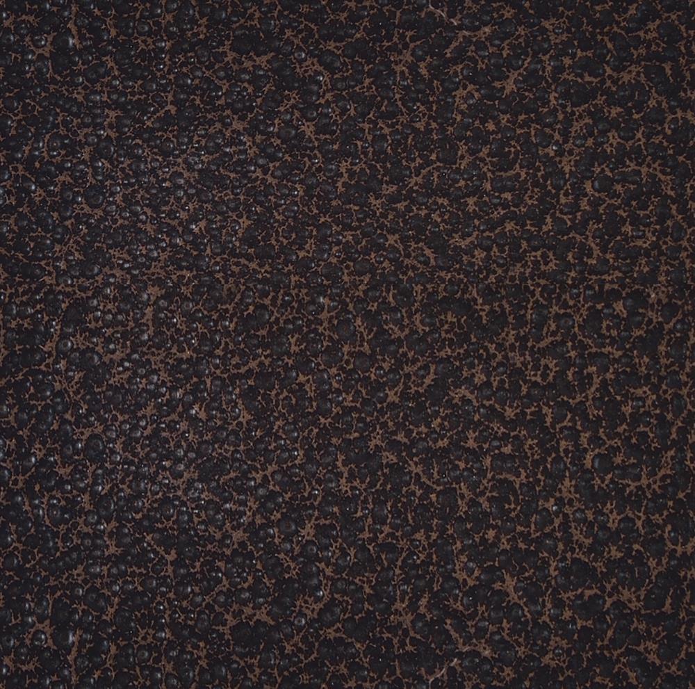 Bibliothèque d'angle Poppy 4 étagères Cappuccino et Cuivre