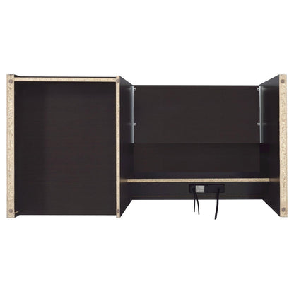 Bureau rectangulaire Halston Connect-it Cappuccino