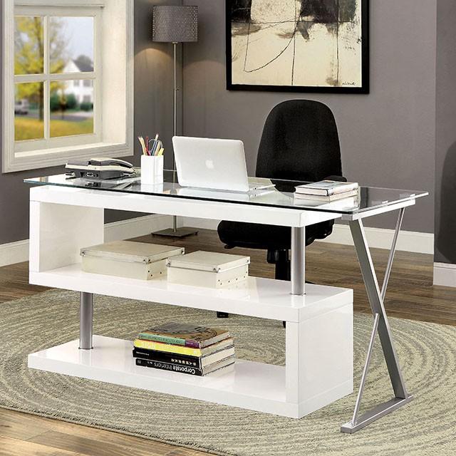 Bureau blanc BRONWEN