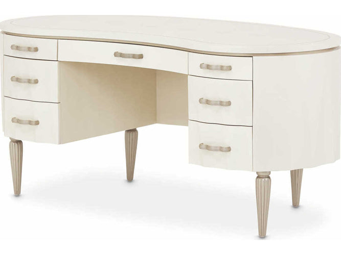 Bureau London Place d'AICO Furniture en Creamy Pearl