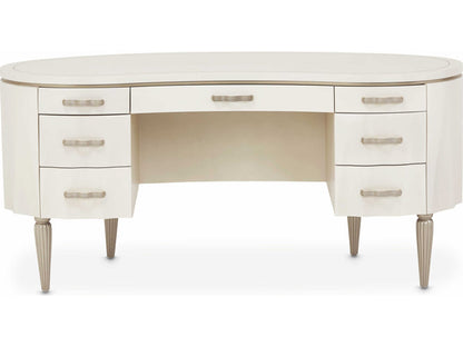 Bureau London Place d'AICO Furniture en Creamy Pearl