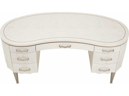 Bureau London Place d'AICO Furniture en Creamy Pearl