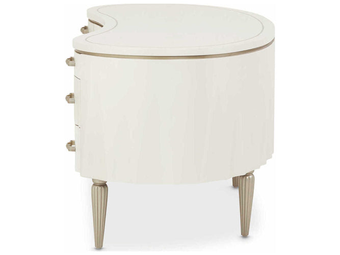 Bureau London Place d'AICO Furniture en Creamy Pearl