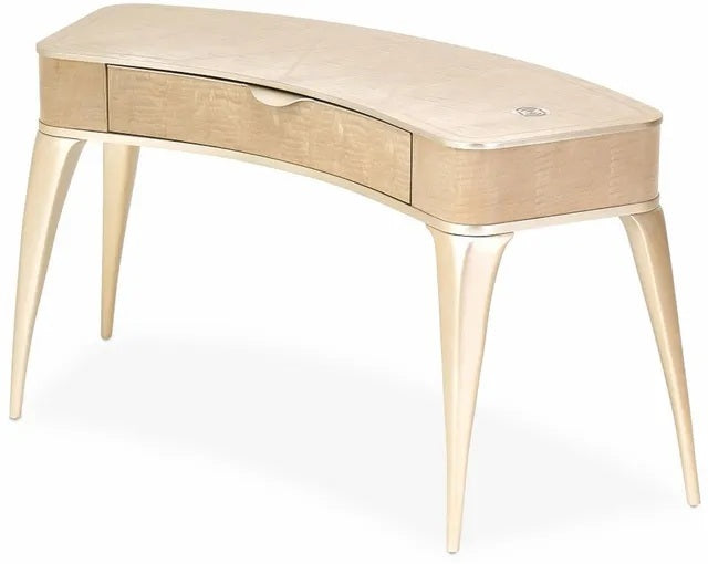 Coiffeuse/bureau AICO Malibu Crest en blush