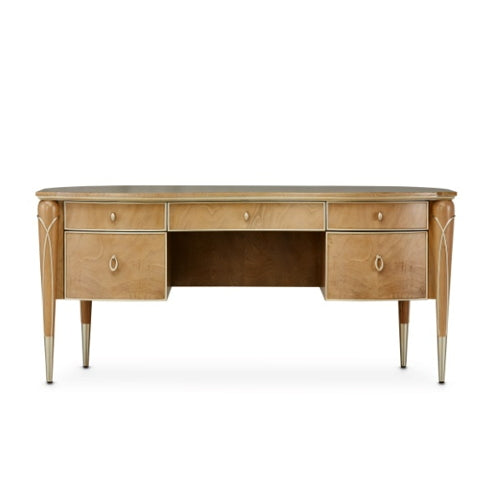 Bureau AICO Villa Cherie en caramel