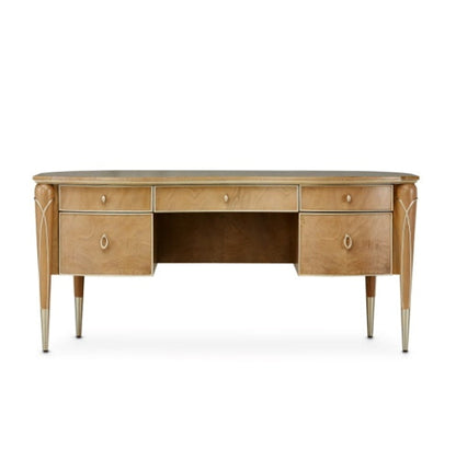Bureau AICO Villa Cherie en caramel