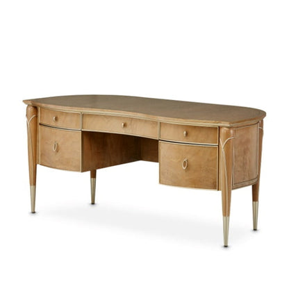 Bureau AICO Villa Cherie en caramel